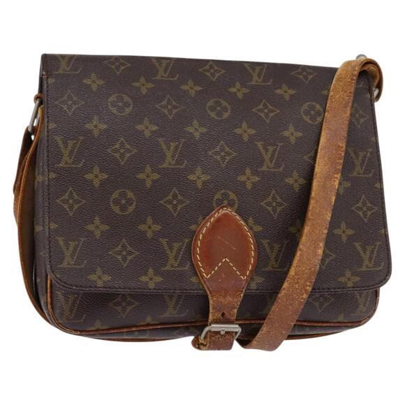 LOUIS VUITTON Monogram Cartouchiere GM Shoulder Bag M51252 - Picture 1 of 13